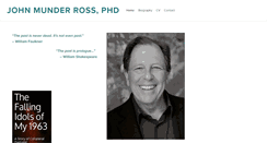 Desktop Screenshot of johnmunderross.com